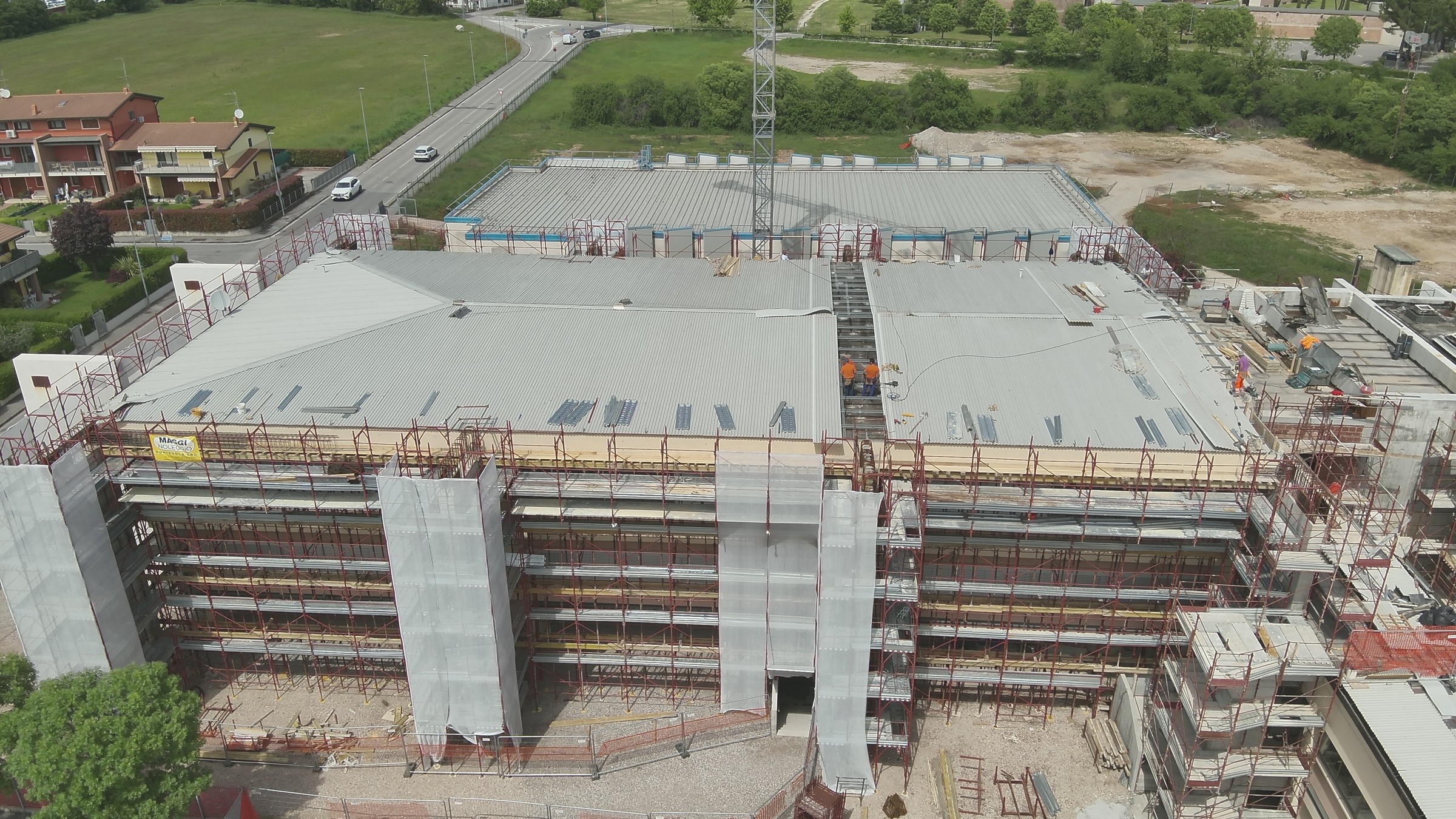 Cantiere di costruzioni edili Saviatesta