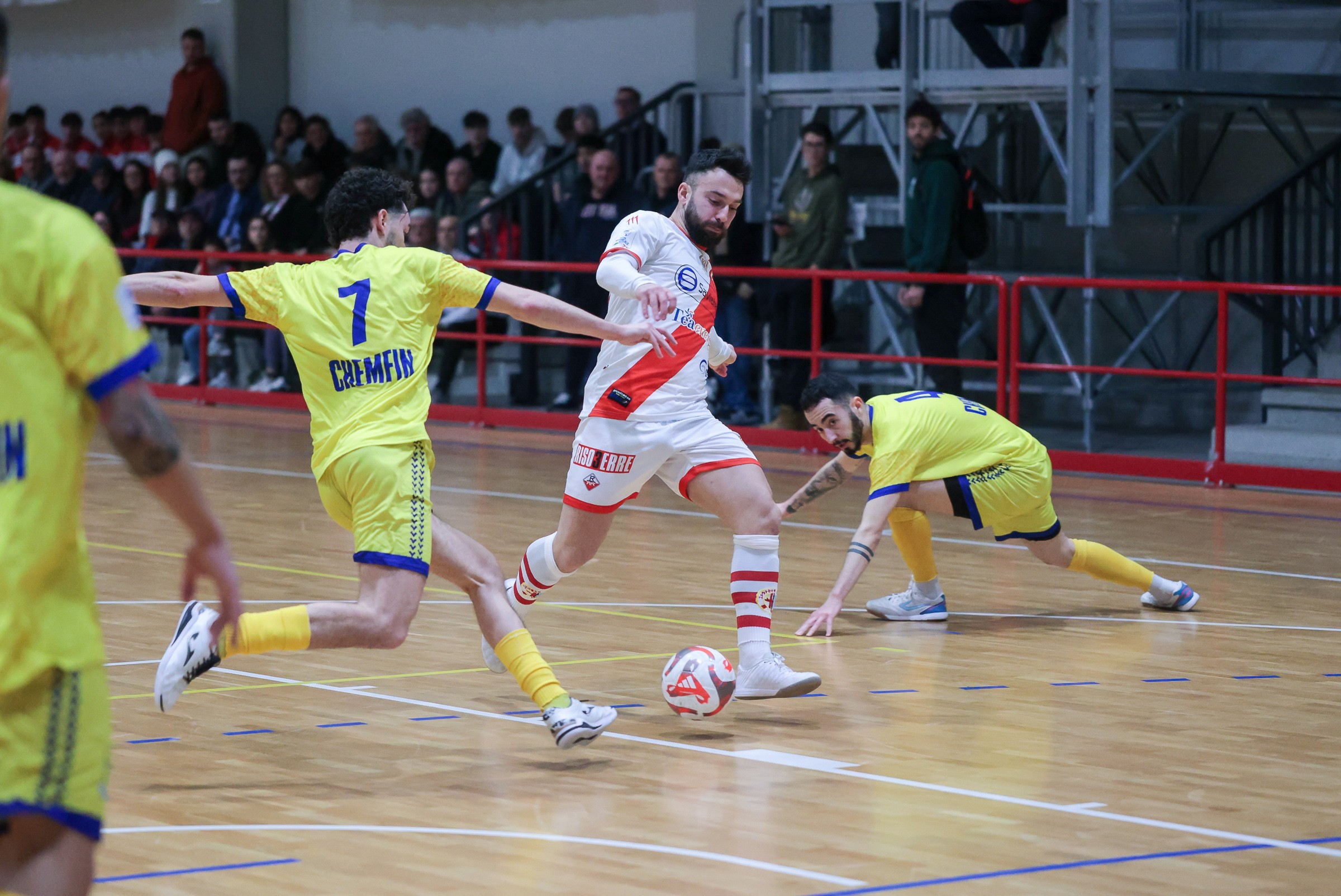 SPORT CALCIO 5 Saviatesta Mantova - Olimpia Verona CAMPIONATO 2024/25, SERIE A2 ELITE GIR. A , 15a GIORNATA. NELLA FOTO: Caraballese (Saviatesta Mantova)